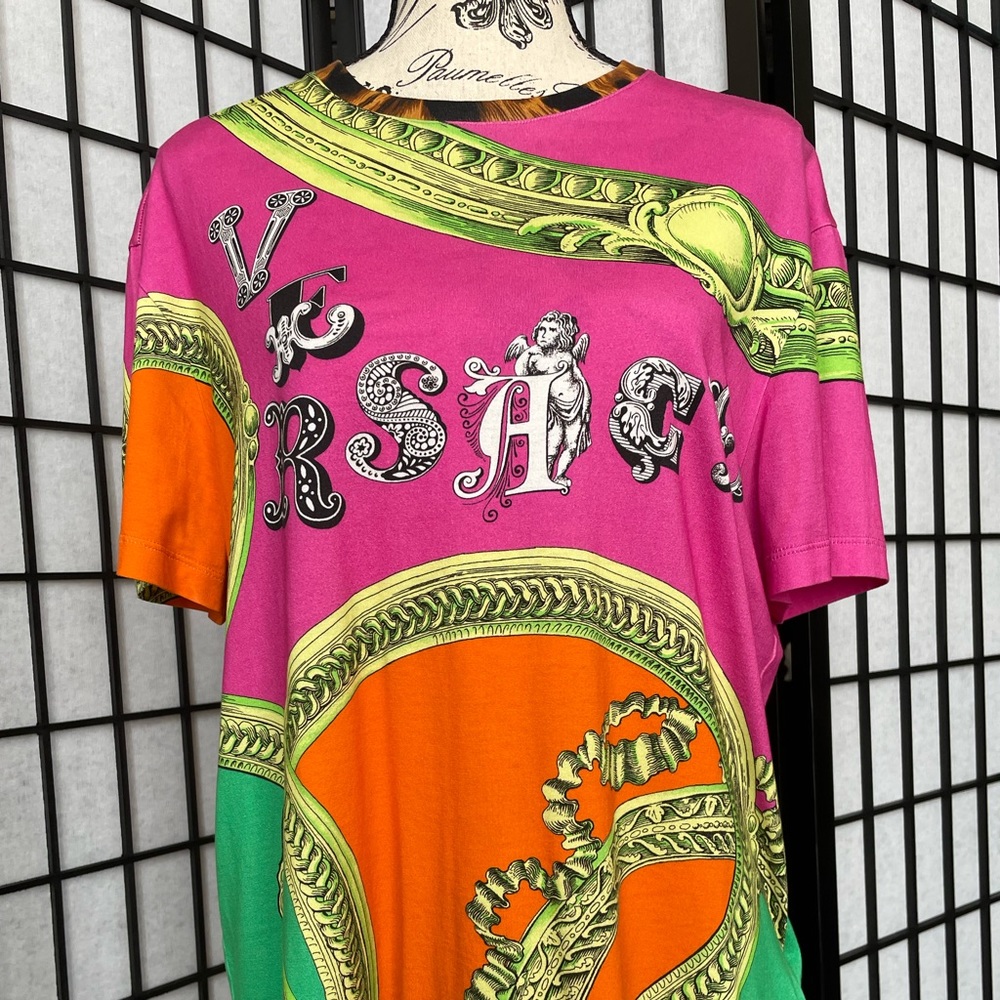 Versace Allover Print T-Shirt, Men’s M